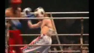 Michael Kuhr ♦ Kickboxen Länderkampf 1989 GER - USA vs. Troy Dorsey [Kickboxing Fight 1/2]