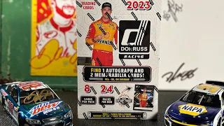 My First Rip! 2023 Donruss Racing Hobby Box Unboxing