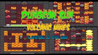 Dungeon Run Volcanic Mines | Level 1 to 10 | Bomber Friends | Zippy Girl