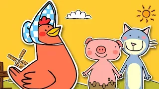 The Little Red Hen | Fairy Tale for Kids