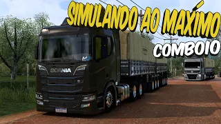 SCANIA R-540 X METEOR 520 - 50 TONELADAS NOS 9 EIXOS - ETS 2 MODO MULTIPLAYER