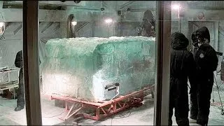 A Giant 40,000 Year Old Ice Coffin Discovered in the Arctic, The Creature Inside Is Still Alive!