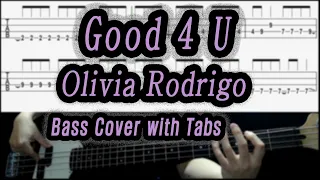 (Bassonly)Olivia Rodrigo - Good 4 U (Bass cover with tabs 230)