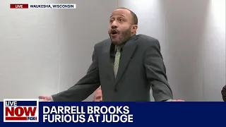 Darrell Brooks RAGES at judge for pulling 'fast maneuvers' | LiveNOW from FOX