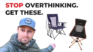 I Sat A LOT to Discover the 2 Best Camping Chairs (All You Need)