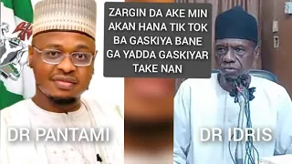 YANZU YANZU MINISTER PANTAMI YA FITO YA FADI GASKIYA AKAN KARYATA SHI DA DR IDRIS YAYI AKAN TIK TOK