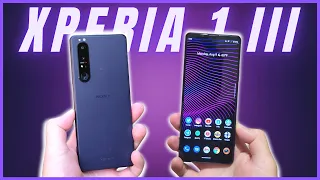 Sony Xperia 1 iii Unboxing and First Look with Camera Samples! (Frosted Purple)