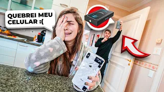 A INIMIGA DA MINHA IRMÃ QUEBROU O IPHONE X DELA... ENTAO FUI LÁ E COMPREI LOGO O 12 PRO MAX PRA ELA