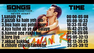 'SANAM RE' Songs || JUKEBOX || Pulkit Samrat, Yami Gautam || Divya Khosla Kumar