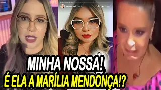 😭Cantora Maiara Segurou as Lágrimas ao Ser Surpreendida Com Sósia de MARÍLIA MENDONÇA Em Show ECHOCA