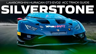 LAMBORGHINI HURACAN GT3 EVO2 ACC 1.9 TRACK GUIDE & SETUP | EP 17 SILVERSTONE