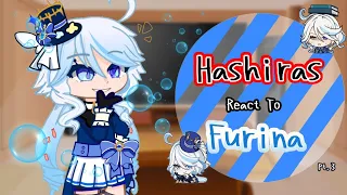 Hashiras React to Furina from Genshin Impact I Gacha Club | part 3/?