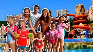 Cu FAMILIA MAREI Ștefania la AQUA PARK și în PARCUL DE DISTRACȚII