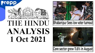 The Hindu Newspaper and Editorial Analysis today | 1 October 2021 | UPSC CSE/IAS |Current Affairs