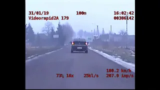 pirat drogowy - 180km/h