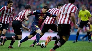 Leo Messi goal vs Athletic Bilbao With Ray Hudson Commentary HD
