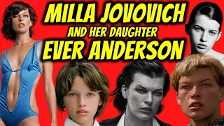 Androgynous Milla Jovovich and her Daughter Ever Anderson