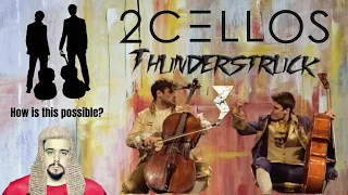 Reaction │ 2CELLOS - Thunderstruck (OFFICIAL VIDEO)