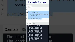How do loops work in Python?