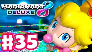 Triforce Cup 200cc! Baby Peach! - Mario Kart 8 Deluxe - Gameplay Walkthrough Part 35