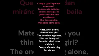 ♥ Ella Baila Sola letras/lyrics Spanish/English