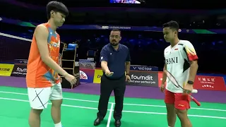 Anthony Sinisuka Ginting vs Panitchaphon Teeraratsakul | THOMAS CUP 2024