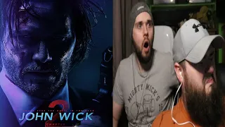 JOHN WICK CHAPTER 2 (2017) TWIN BROTHERS FIRST TIME WATCHING MOVIE REACTION!