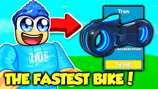 I Bought THE TRON BIKE And BECAME THE FASTEST MOTORCYCLE EVER!