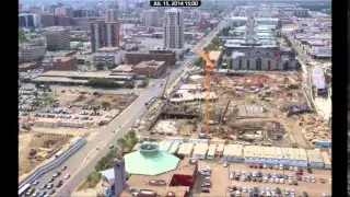 Rogers Place timelapse - Screen captures from http://www.rogersplace.com/live-view/