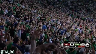 Boston Celtics 18-3 run vs Philadelphia 76ers UNCUT (05/03/2018)