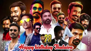 happy birthday dhanush 🔥Mr.D tribute video nadipu asuran