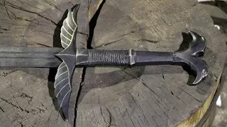 Forging an epic fantasy sword, the complete movie.