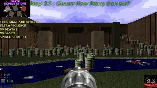 Doom 2 Crate Expectations Map 12 : Guess How Many Barrels? ( Ultra Violence 100% )