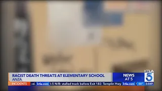 Racists threats spray painted on school property in Riverside County