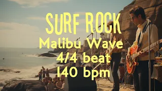 4/4 Drum Beat - 140 BPM - SURF ROCK - Malibu Wave