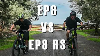 Shimano EP8 Vs Shimano EP8 RS Straight Line Speed Test - Orbea Rise EP8 RS vs Merida E160 EP8