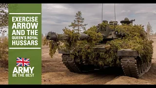 Queens Royal Hussars | Exercise Arrow | British Army