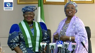 Full Video: Okonjo-Iweala Visits Nigeria, Counsels FG On How To Access WTO Fisheries Funding