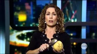 Kitty Flanagan on dangerous vegetables - The Project