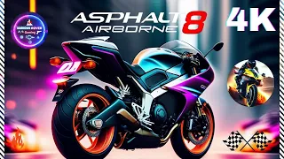Asphalt 8: Airborne (2023) - Gameplay (PC UHD)🚘 [4K60FPS] - 🔥KTM Super Duke R -1290 Pro 👑