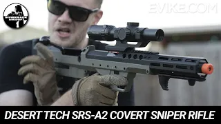 Silverback Airsoft Desert Tech SRS-A2 Covert Bullpup Bolt Action Sniper Rifle Review