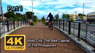 Iloilo City Bike Lane | Walking Tour [4k] | Part 1| Sambag to Dungon A Jaro Iloilo City Philippines