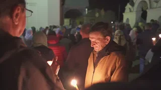 Крестный ход на Пасху в селе Вторусском