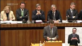 Gerald Grosz/ BZÖ zum EU-Budget, .  Parlament 2013-2-19-12