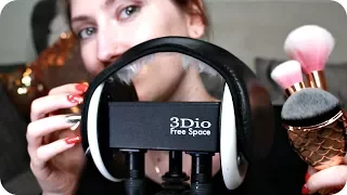 ASMR Intense Microphone Brushing over Your Head & On Your Ears! 👂 Deep Bassy Sleep Sounds 🖌