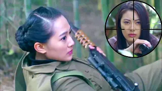 [Anti-Japanese Film] Japs forces ambush,but a skilled female sniper outsmarts them and kills them!