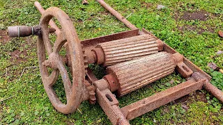 Antique Grappe Crusher Restoration