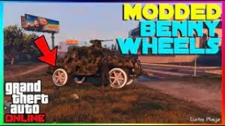 How to put benny's wheels on any insurgent pickup Gta 5 (ps4, ps5, xbox1, xbox series X)