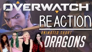 [REACTION] Overwatch Animated Short "Dragons" | Otome no Timing