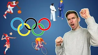 OLYMPIC SPORTS // Paris 2024 Olympic Games - French for Kids 🇫🇷